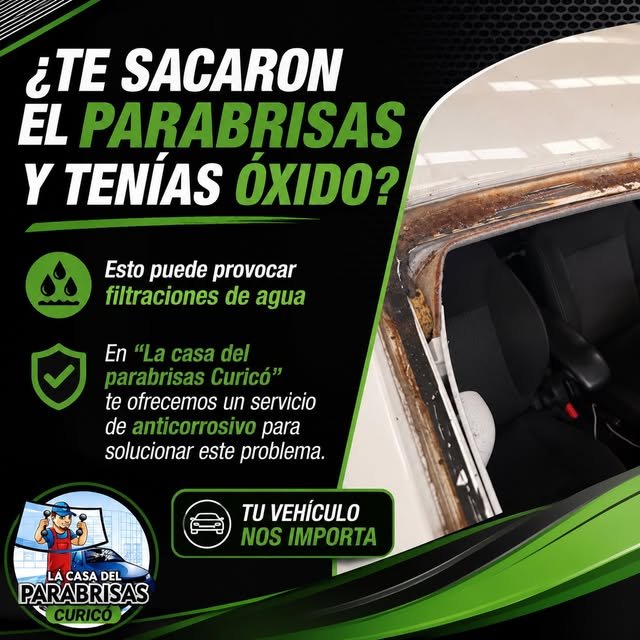 Publicación del taller sobre tratamiento anticorrosivo de marcos de parabrisas